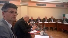 23.  април 2015. Шеф сталне делегације Народне скупштине у ИСП на заседању Међународног секретаријата ИСП у Јеревану 